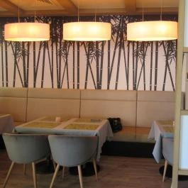 Aum Étterem Budapest - Belső