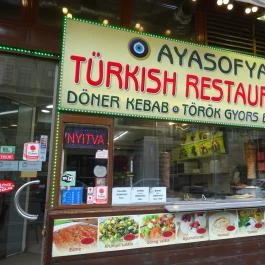 Ayasofya Török Étterem Budapest - Külső kép