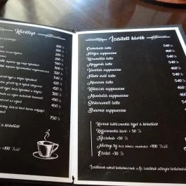 B Caffé Gyöngyös - Étlap/itallap
