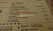 Babka Budapest - Étlap/itallap