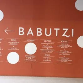 Babutzi Flórián Budapest - Étlap/itallap