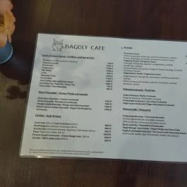 Bagoly Cafe Budapest - Étlap/itallap