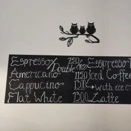 Bagoly Cafe Budapest - Étlap/itallap