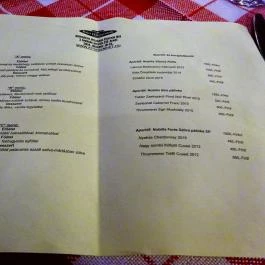 Bajai Halászcsárda Budapest Budapest - Étlap/itallap