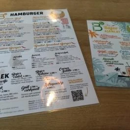 Bajor Burger & Beer Budapest - Étlap/itallap