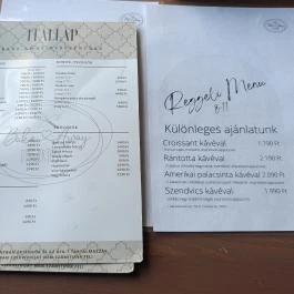 Bake Away Desszertbár, Cegléd - Étlap/itallap