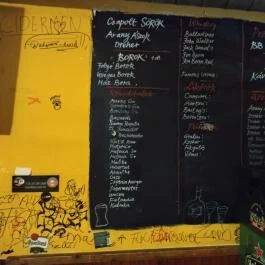 Bakegér Borozó Budapest - Étlap/itallap