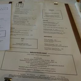 ZONA Bisztró Budapest - Étlap/itallap