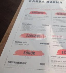 Bamba Marha Burger - Westend