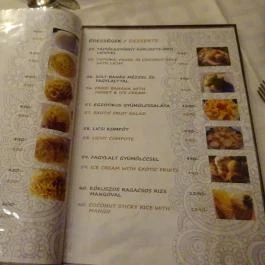 Bangkok Thai Étterem Budapest - Étlap/itallap