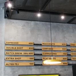 Bányai By Beans - Fény utcai Piac, Budapest - Étlap/itallap