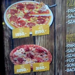 Baráti Kávézó 2. Budapest - Étlap/itallap