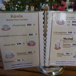 Barbakán Kávézó Fonyód - Étlap/itallap