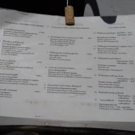 Bárczy Fogadó Étterem Szentendre - Étlap/itallap