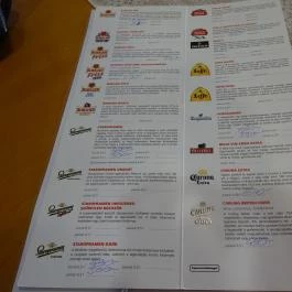 Baross Sport Bár Budapest - Étlap/itallap