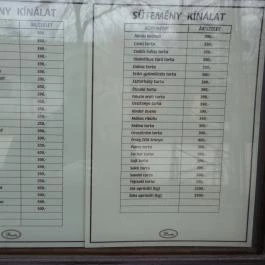 Barta Kávéház Tata - Étlap/itallap