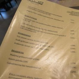Bártfai Vendéglő Budapest - Egyéb