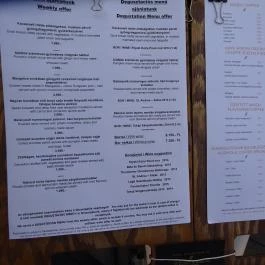 Bazaar Restaurant Eclectica, Budapest - Étlap/itallap