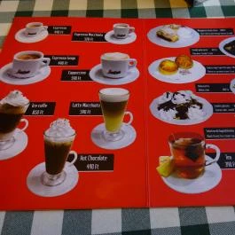 Bazilika Kávéház & Étterem, Budapest - Étlap/itallap