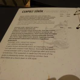 Beef Heaven by Tuning Budapest - Étlap/itallap