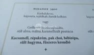 Beefbar Budapest Budapest - Étlap/itallap