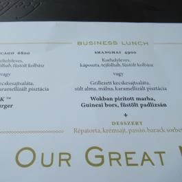 Beefbar Budapest Budapest - Étlap/itallap