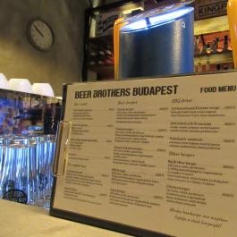 Beer Brothers Budapest - Étlap/itallap