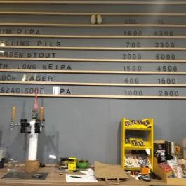 Beerselection Budapest - Étlap/itallap
