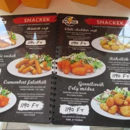 Belfrit - Mammut I. Budapest - Étlap/itallap