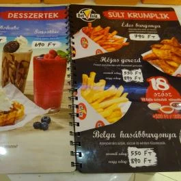 Belfrit - Pólus Center, Budapest - Étlap/itallap