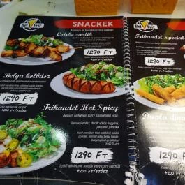 Belfrit - WestEnd City Center Budapest - Étlap/itallap