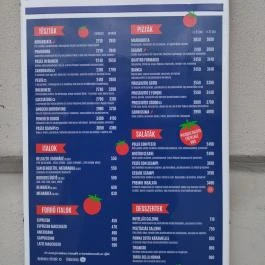 Bellozzo - Oktogon Budapest - Étlap/itallap