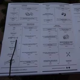 Bellozzo - Corvin Plaza Budapest - Étlap/itallap