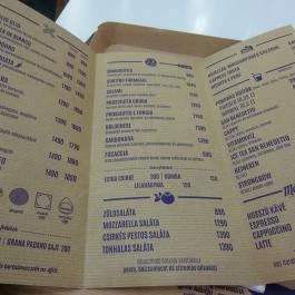 Bellozzo - WestEnd City Center Budapest - Étlap/itallap