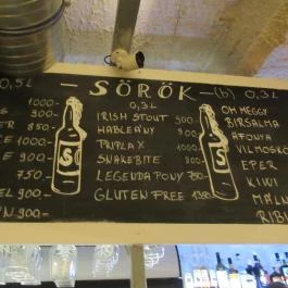 Belvárosi Legenda Budapest - Étlap/itallap