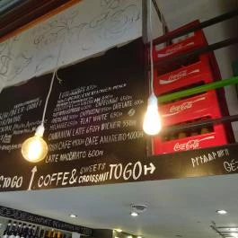 Bench Café - Gozsdu Udvar Budapest - Étlap/itallap