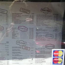 Bereg Bar & Cafe Budapest - Étlap/itallap