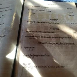 Betérő Csárda Mezőhegyes - Étlap/itallap