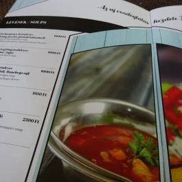 BIGinning Budapest - Étlap/itallap