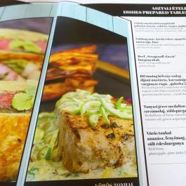 BIGinning Budapest - Étlap/itallap