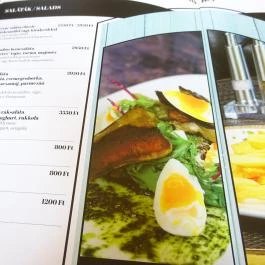 BIGinning Budapest - Étlap/itallap