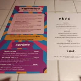 Bilanx Restaurant Budapest Budapest - Étlap/itallap