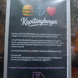 Billog Burger Bar, Budapest - Étlap/itallap