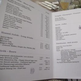 Andrássy Bistro 68 Budapest - Étlap/itallap