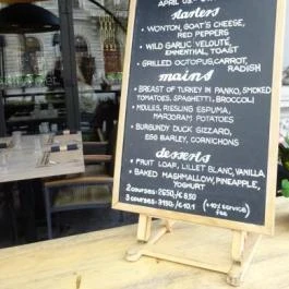 Bistro Fine Budapest - Étlap/itallap