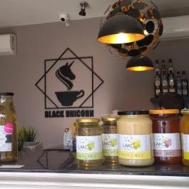 Black Unicorn Caffe Budapest - Belső
