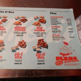 Blaha Chicken Tenders Budapest - Étlap/itallap