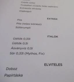 Blue Agori - Greek Street Food Bar - Madách Imre út