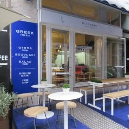 Blue Agori - Greek Street Food Bar - Madách Imre út Budapest - Külső kép