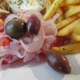 Blue Agori - Greek Street Food Bar - Hercegprímás utca Budapest - Étel/ital